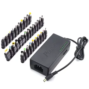 Universel 34pcs EU AU US UK <span class=keywords><strong>Ordinateur</strong></span> <span class=keywords><strong>Adaptateur</strong></span> secteur 96W <span class=keywords><strong>12V</strong></span> à 24V Réglable <span class=keywords><strong>Portable</strong></span> Chargeur Ordinateurs Portables Eu/US Plug <span class=keywords><strong>Adaptateur</strong></span> - Product Image 1