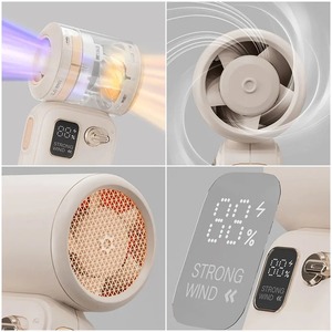 New high-speed <b>handheld</b> <b>fan</b> charging model, digital display <b>fan</b>, USB hundred level adjustment, small portable <b>fan</b> - Product Image 5