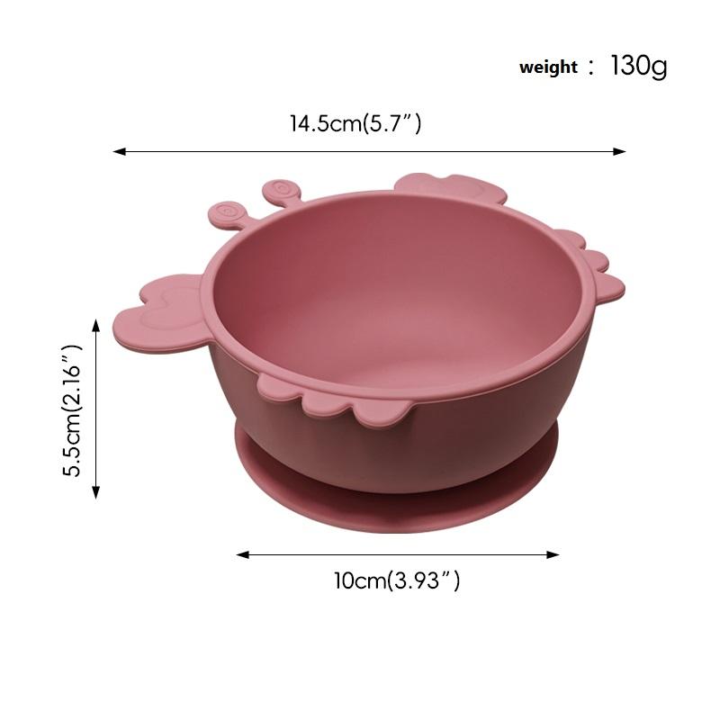 crab shape bow---dark pink