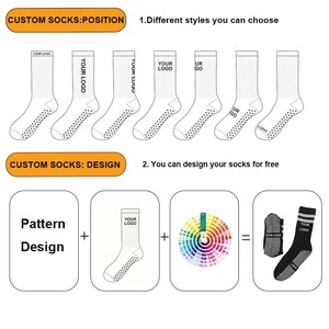 Venta caliente Diseño personalizado Algodón Calcetines largos Dibujos animados Divertido <span class=keywords><strong>Lobo</strong></span> Patrón Calcetines - Product Image 5