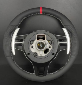 Volante Personalizado OEM/ODM para <span class=keywords><strong>Porsche</strong></span> Cayenne Cayman, Venta al por Mayor, Fibra de Carbono y Cuero para Palancas de Cambio - Product Image 2