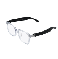 Lunettes optiques intelligentes GL15-6 AI, traduction en temps réel, étanches IP67, charge magnétique, multi-contrôleurs, batterie 100HM, élégantes
