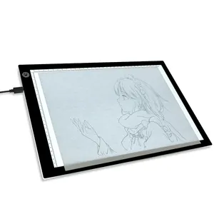 Tablette numérique de 10 pouces, pochoir artistique fin, pour artiste, planche à dessin, Table de suivi lumineuse, tapis de suivi LED