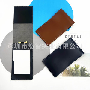 Cross-border spot leather <b>golf</b> scorebook with leather cover, course notepad, score book, <b>golf</b> gift set - Product Image 1