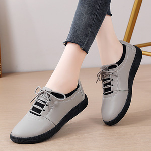 Spring Summer <b>for</b> Women Versatile Mother's <b>Shoes</b> Middle-Aged <b>Elderly</b> Soft-Soled Soft-Surface Women's Casual <b>Shoes</b> - Product Image 1