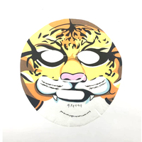 Logo Customizable Cute Animals Print Face Mask Sheet Disposable Animal Shape Moisturizing Face Mask