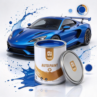 Cat Auto Paint 2K Berkualitas Tinggi, Lapisan Atas Multi Warna untuk Perbaikan Bodi Mobil