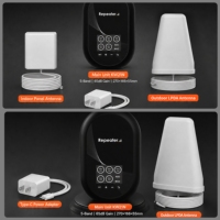 Amplificateur de signal de téléphone mobile Lintratek KW21N 5 bandes 65 dB pour les États-Unis, le Canada, AT&T, Verizon, T-Mobile, amplificateur de réseau de qualité commerciale