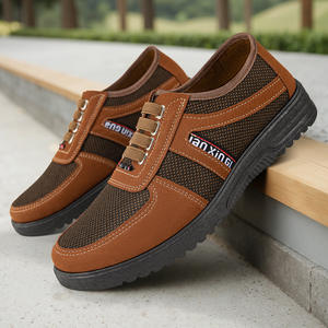 Men's All Seasons Lace-Up <b>Casual</b> <b>Shoes</b> Comfortable Genuine Leather Skateboard <b>Shoes</b> Breathable Lightweight Fashion Trend - Product Image 1
