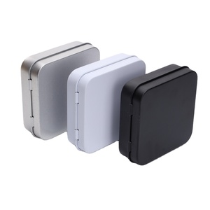 condom tin box jewelry metal case small gift box small square box