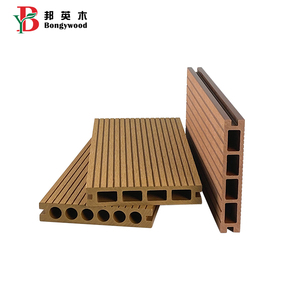 Hot bán sân thượng Hội Đồng Quản trị tái chế nhựa chống nứt rãnh Composite WPC decking - Product Image 2
