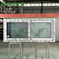 Ventana Corredera de Aleación de Aluminio de Grado Comercial, Rendimiento de Deslizamiento Estable para Instalación en Habitaciones de Hotel