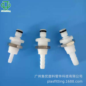 Conector rápido de plástico POM de la serie M con rosca externa y válvula de cierre de 1/4 pulgada para tubería de agua - Product Image 5