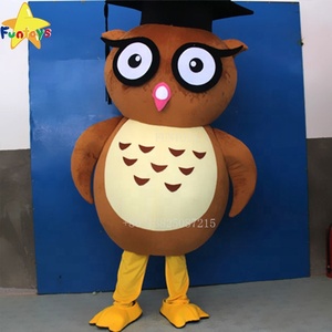Costumes de mascotte de <span class=keywords><strong>docteur</strong></span> hibou sur mesure Funtoys pour adultes - Product Image 2