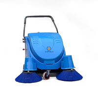 Cophilo C-M2B Balayeuse de voirie électrique rotative autotractée pour le nettoyage des sols et la suppression de la poussière, largeur de nettoyage 1100 mm, puissance 700 W, Nouveau modèle