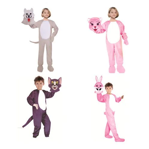 New Stylish Halloween Children Cosplay Costume Party performance Mickey Monkey Dinosaur Cartoon Animals