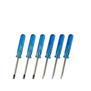 Mini tournevis à tête plate 1.6mm 2mm 3mm pour montre lunettes électronique jouet réparation bricolage qualité poignée en plastique personnalisé OEM - Product Image 3