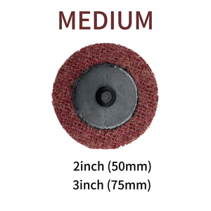 Discos de Lijado de Cambio Rápido de 2 y 3 Pulgadas con Bloqueo de Rodillo para Amoladora Angular: Acondicionamiento de Superficies, Desbaste, Pulido, Eliminación de Óxido y Pintura - Product Image 3