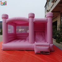 Nouvelle structure gonflable noire d'extérieur, château gonflable pour saut et rebondissement, structure gonflable blanche pour mariage et fête