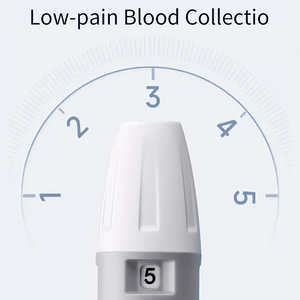 Kit de Monitoreo de Glucosa en Sangre para el Hogar MT-BGM02, Glucómetro con 50 Tiras Reactivas, 50 Lancetas y Dispositivo de Punción para Pruebas de Glucosa en Sangre - Product Image 4