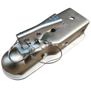 2 x 3英寸5000磅钢直舌挂钩球联轴器，用于房车拖车桥露营车和房车配件 - Product Image 6