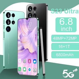 โทรศัพท์มือถือ S23+ <span class=keywords><strong>U</strong></span> 5G ขนาด 6.8 นิ้ว ปลดล็อคแล้ว สมาร์ทโฟนราคาประหยัด ระบบ Android 13.0 โทรศัพท์พกพา S23 - Product Image 3