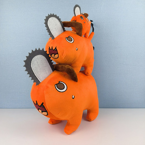 Peluche Pochita <span class=keywords><strong>Chainsaw</strong></span> <span class=keywords><strong>Man</strong></span>, design personnalisé, adorable poupée pendentif COS, rembourrage en coton PP, unisexe, 8-13 ans, 11-30 cm - Product Image 3