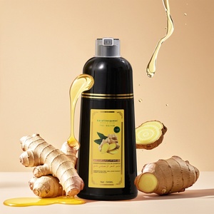 แชมพูย้อมผมขิงดำ 500 มล. ย้อมผมขาวเป็นดำเร็ว 2 in 1 แชมพูย้อมสีผม - Product Image 3