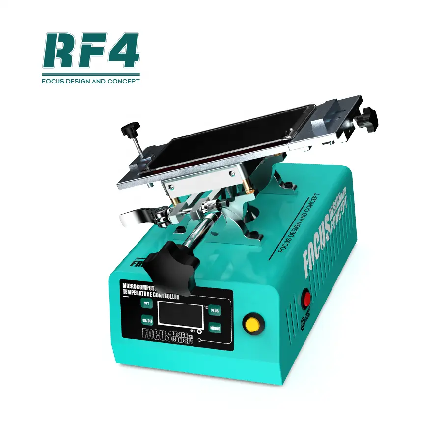 RF4 Vacuum Separator Machine Rotatable Touch Screen LCD OCA Lamination Separate Repair Machine Remove Edge Flat Screen