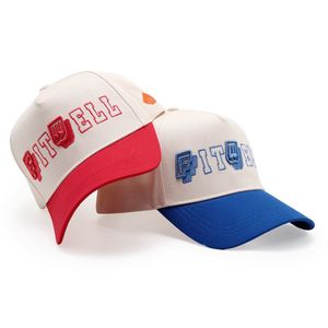 Gorra de Béisbol de Cinco Paneles, Estilo Personalizado con Logotipo Bordado, de Algodón de Dos Tonos - Product Image 2