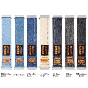 Bracelet de sport en toile denim <span class=keywords><strong>18mm</strong></span> 20mm 22mm à fixation rapide Velcro pour Huawei GT Series Vente en gros OEM - Product Image 4
