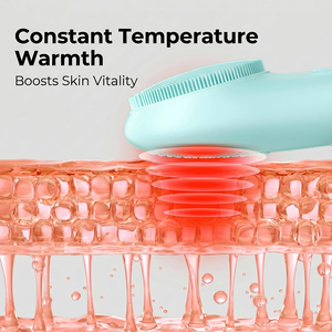Brosse nettoyante faciale automatique en silicone pour le rajeunissement de la peau, pour usage domestique - Product Image 5