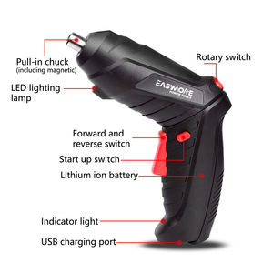 Herramientas eléctricas de precisión destornillador artesanal destornillador eléctrico inalámbrico alimentado por batería - Product Image 2