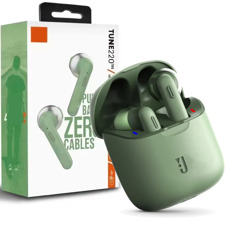 2023 ban đầu điều chỉnh T220 TWS đúng không dây BT Tai nghe T220 TWS Stereo Earbuds âm thanh bass tai nghe Tai nghe mic cho jbll