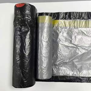 Oferta Especial: Bolsas de Basura SUNTON Totalmente Biodegradables con Cordón y Sellado Térmico, en Rollo, de 10 a 40 Galones, Resistentes y Gruesas, de HDPE, para Uso Industrial - Product Image 6