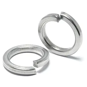 Galvanized Zinc Plated Plain Carbon Steel DIN 7980 Spring Lock Washers