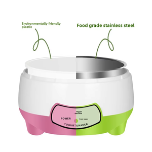 Yaourtière Mini Entièrement Automatique, Machine à <span class=keywords><strong>Yaourt</strong></span> et Natto Intelligente à Température Constante avec Revêtement en Acier Inoxydable pour la Maison ou comme <span class=keywords><strong>Cadeau</strong></span> - Product Image 3