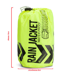 Chaqueta impermeable Befast EXPERT Fluo Yellow XXL - Product Image 3