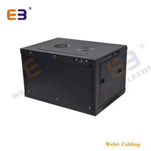 Boîtier de données télécom 19'' avec porte vitrée <span class=keywords><strong>9U</strong></span>, armoire réseau murale, <span class=keywords><strong>coffret</strong></span> portable pour serveur et commutateur <span class=keywords><strong>informatique</strong></span>, en stock - Product Image 2
