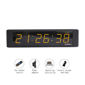<span class=keywords><strong>Reloj</strong></span> LED con temporizador analógico <span class=keywords><strong>de</strong></span> <span class=keywords><strong>cuenta</strong></span> atrás analógica <span class=keywords><strong>de</strong></span> cocina digital plana deportiva - Product Image 5