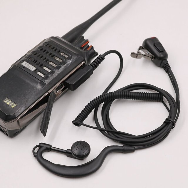 Two-Way Radio Walkie Talkie Headset Earphone Comfortable and Convenient for Communication