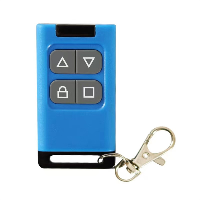 433MHZ Learning Controller Universal 4 Keys Remote Control Cloning Duplicator for Car Light Smart Home Appliance Control