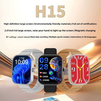 Montre connectée Android carrée, étanche IP68, écran IPS 2,01 pouces, chargeur magnétique sans fil en gel de silice, boîtier en acier, réveil, autonomie 5-10 jours