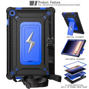 Funda Multicolor Anticaídas para Tablet PC Samsung Galaxy Tab A9+ 11" 2023 SM-X210 3 en 1 para Niños con Soporte, Protección Contra Golpes y Caídas - Product Image 2