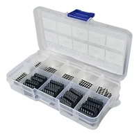 AIZESION 48PCS 6 Specifications IC 74LS02 74LS00 Integrated Circuit Chip Kit DIP Single Precision Timer 20x20x8mm