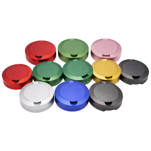 Estuche para Snus de <span class=keywords><strong>Acero</strong></span> <span class=keywords><strong>Inoxidable</strong></span>, Mecanizado CNC, Alta Precisión, Sellado Impermeable, Portátil, para Bolsitas, Ideal para Regalo - Product Image 1