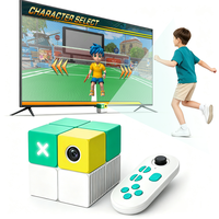 Console de jeu interactive AI Smart TV à détection de mouvement pour divertissement familial et cadeau de fitness pour enfants