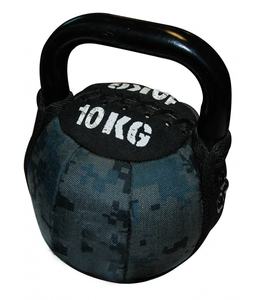 Vente en gros de Kettlebell composé de PU souple de <span class=keywords><strong>10kg</strong></span> avec poignée spéciale en plastique ou en acier - Product Image 1
