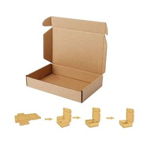 Ondulé Emballage Monteur Dossier Onglet Verrouillage Tuck Top Box Mailable Cadeau Boîtes Postales Machine Boîte Formant La Machine - Product Image 5