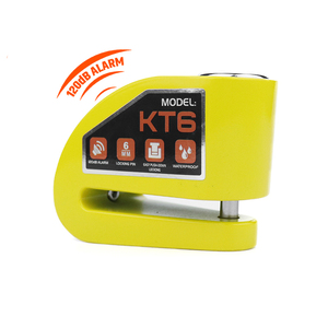 Système d'alarme de sécurité étanche moto serrure alarme haut décibel et câble vélo antivol vélo alarme frein à disque serrure - Product Image 5